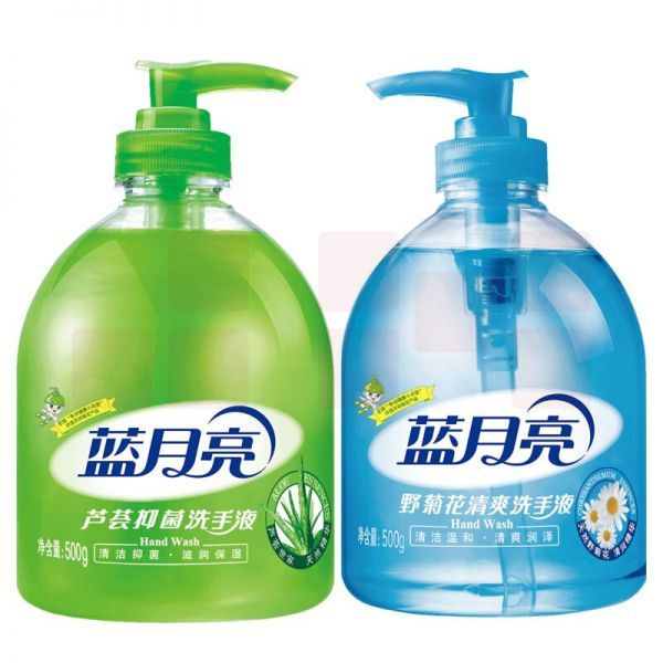 蓝月亮 500g芦荟洗手液+500g野菊花洗手液 芦荟野菊花洗手液套装