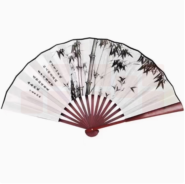 折扇古风竹折扇中式中国风折扇纸扇 江南水乡