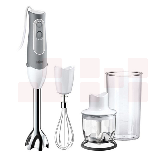 博朗 MQ525 料理机 家用多功能手持式 打蛋切菜婴儿辅食搅拌机榨汁机料理棒