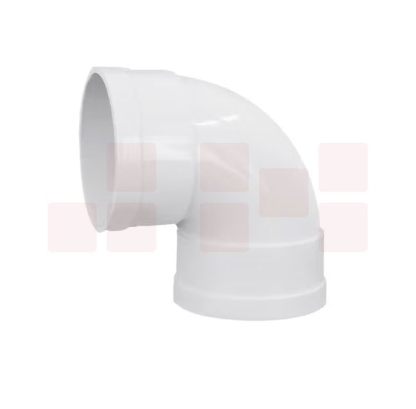 PVC排水管90度弯头 PVC90°直角弯头40mm