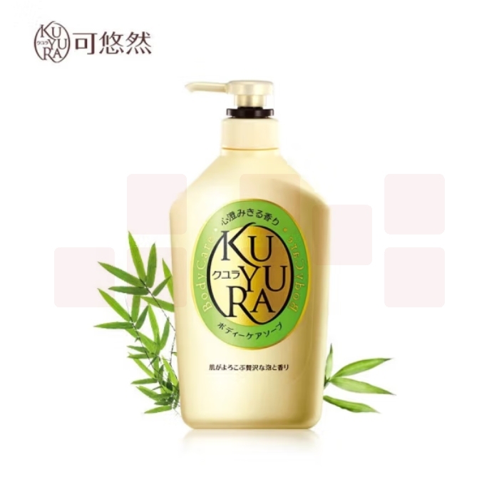 资生堂 可悠然美肌沐浴露沐浴乳 （恬静清香）550ml