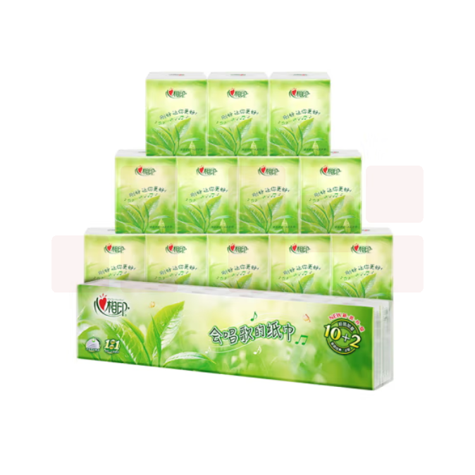 心相印 手帕纸巾  4层7片*12包