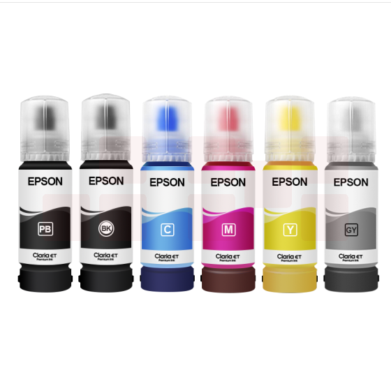 爱普生013/014原装墨水 六色一套 适用于爱普生L8168/L8188打印机