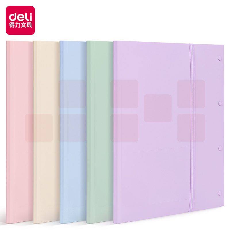 得力72634_30页 A3资料册 试卷册分类文件册 312*514MM(混)(个)