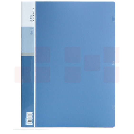  得力 5003 A4/30页 资料册/资料夹/235*310*18mm蓝色