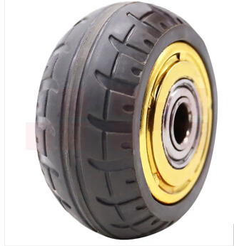 8寸橡胶轮  直径约200mm   货号：ZF