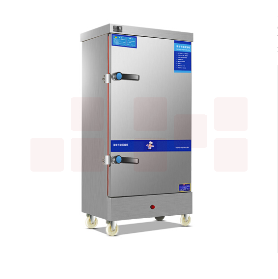 金百川 蒸饭柜 蒸饭车 蒸箱 商用厨房蒸柜 单门12层蒸饭车 120KW 380V  700*600*1500MM