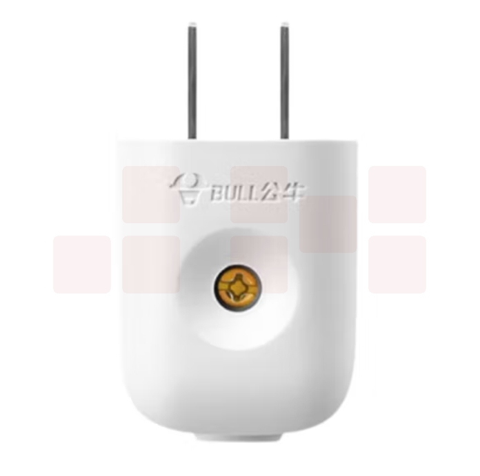 公牛插头 10A 二脚插头 电源插头GN-10L1S