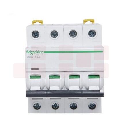 施耐德  小型断路器 微型空气开关  iC65N 4P C1A