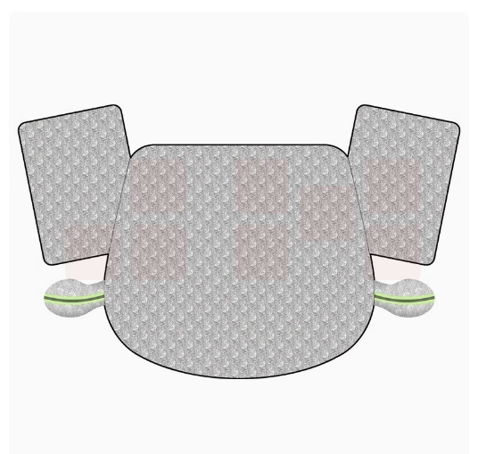 汽车遮雪衣 四季挡风带绳挡霜大车衣  42024B 货号：JC