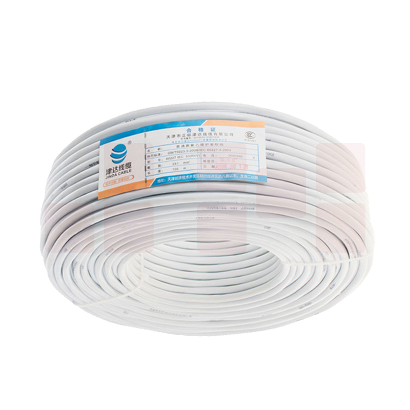 津达 3*2.5平方 国标纯铜RVV电缆线3芯电源软护套线