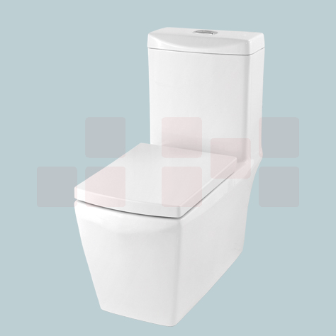 惠达（HUIDA）HDC6109A  喷射虹吸式连体坐便器 730×405×815mm  4/6  升双档节水型  UF  静音缓降盖板  坑距 305mm