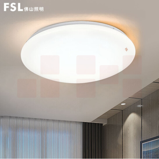 佛山照明   LED吸顶灯简约现代超薄灯  36W/5700K  450mm 芯爱系列  货号：YC