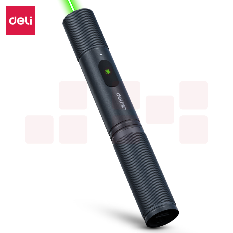 得力 可充电激光笔 大功率强光远射  绿光 MA302