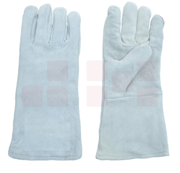 全皮加里电焊手套  货号：JC