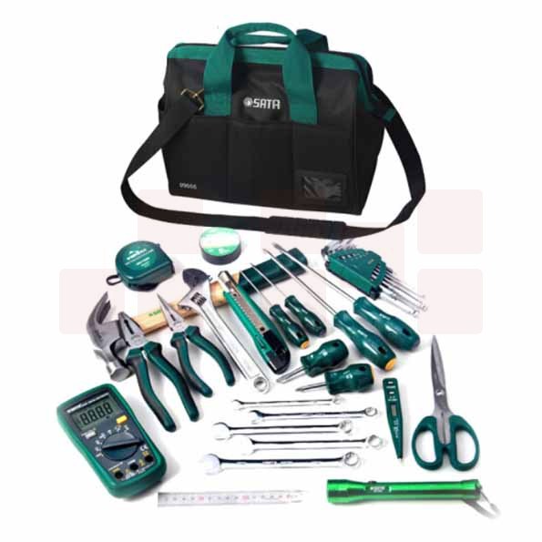 世达（SATA）32件便携式安装组套  09556