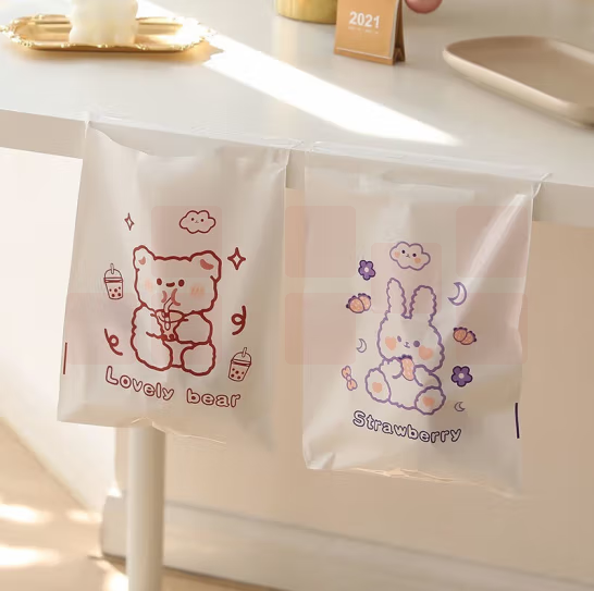 便携卡通垃圾袋室内粘贴挂式袋  旅行车载创意挂式垃圾袋 30只