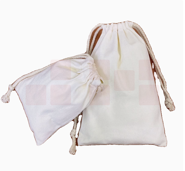 空白帆布束口袋 48*60cm  货号：LJ