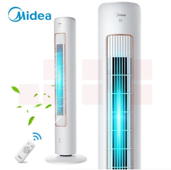 美的（Midea）家用电风扇  除尘塔扇 智能遥控电扇  柔风定时落地风扇  ZAE09MA