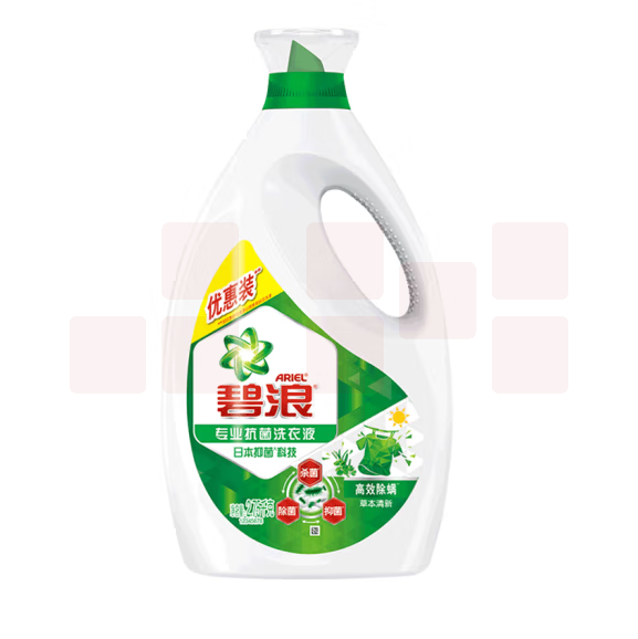 碧浪   抗菌除螨洗衣液  2.75kg   货号：JC