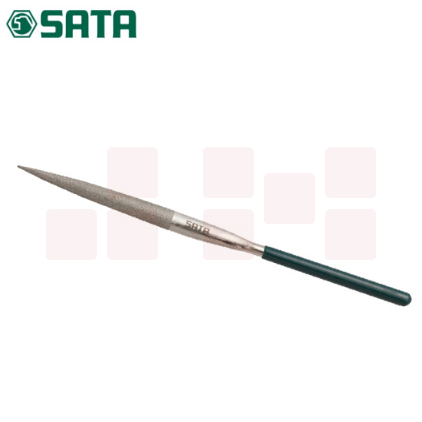 世达（SATA）金刚石尖头半圆锉5x180MM/尖头半圆锉刀挫刀木工圆挫刀合金03852