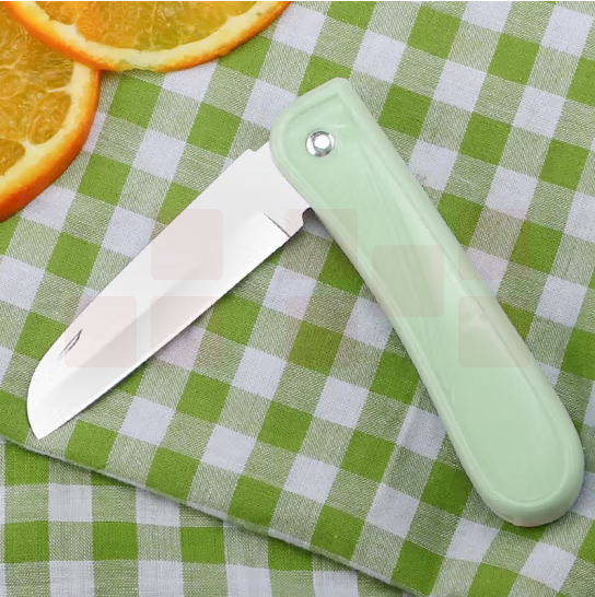 水果刀 可折叠小厨刀宝宝辅食刀 切水果刀具  货号：GD