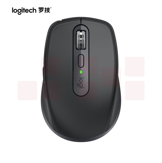 罗技（Logitech）大师系列 MX Anywhere 3S 静音鼠标 无线蓝牙双模鼠标 商务办公 便携智能鼠标