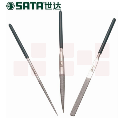 世达（SATA）3件套金刚石整形锉3x140MM 货号03860