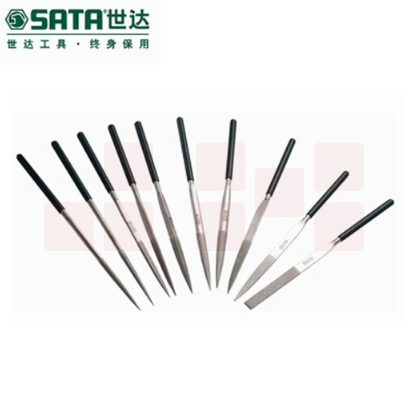 世达（SATA）10件套金刚石整形锉4x160MM/打磨小工具套装钢锉03830