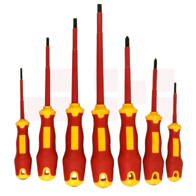 世达（SATA）7件T系列VDE绝缘螺丝批组套货号09303