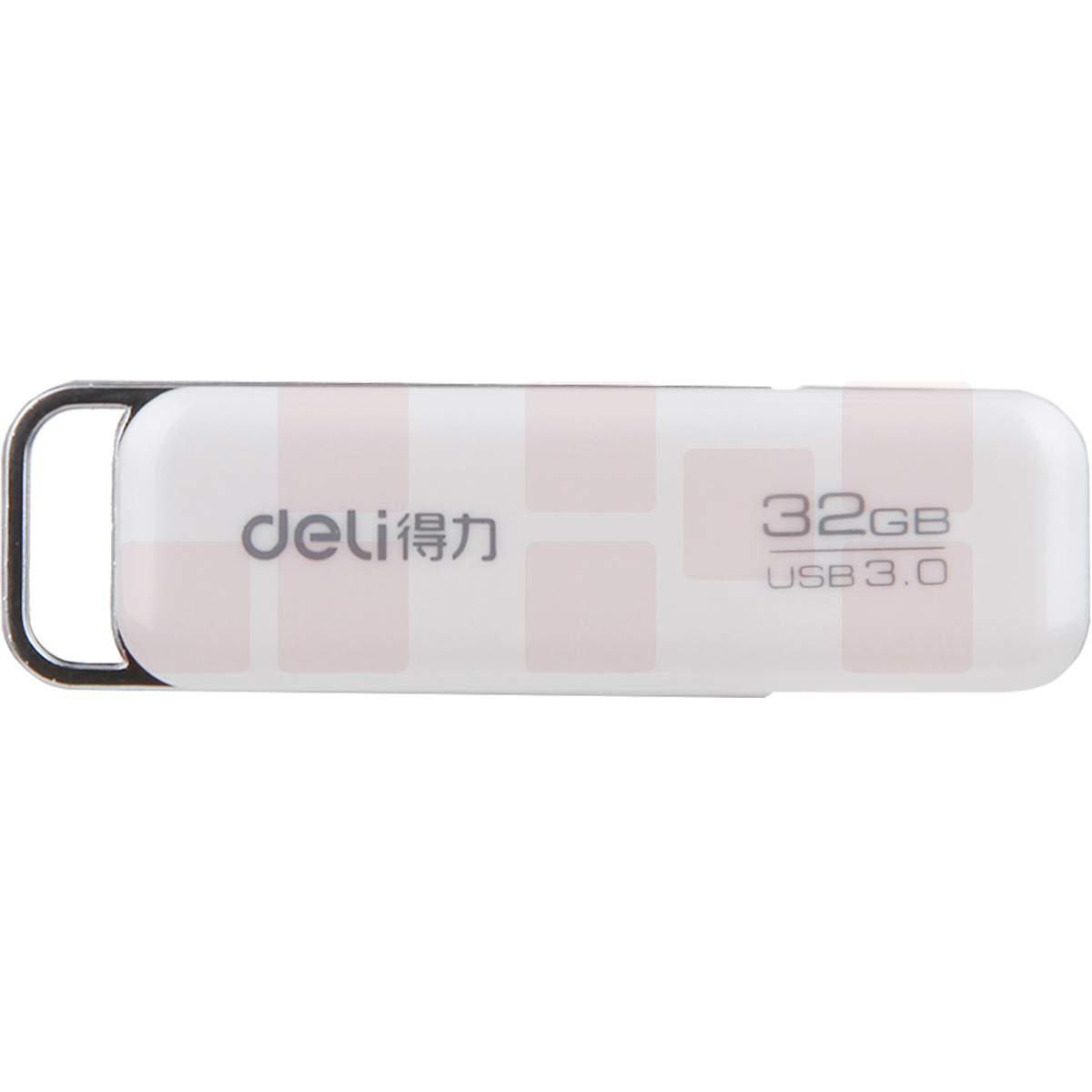 得力3756U盘32G(白色)