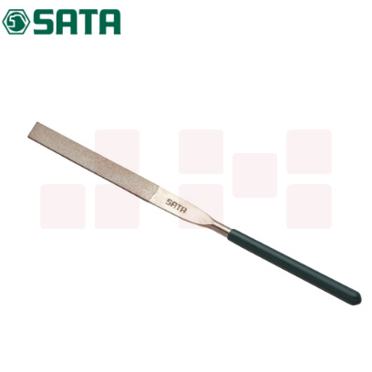 世达（SATA）金刚石平头扁锉5x180MM 货号 03851