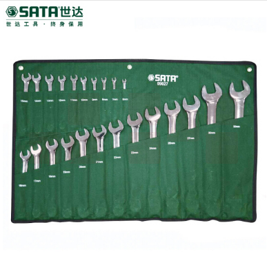 世达（SATA）23件全抛光两用扳手组套 货号09027