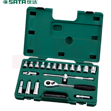 世达（SATA）20件12.5MM系列套筒组套货号09005