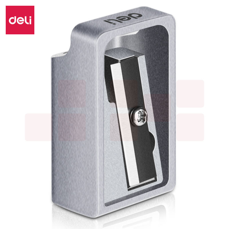 得力0596 经经典锌合金卷笔刀/学生铅笔削笔器/转笔刀