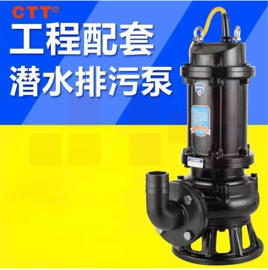 上海人民   潜水泵 排污泵 可配耦合装置立式污水泵250WQ600-10  37KW