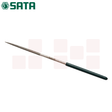 世达（SATA）金刚石尖头圆锉3x140MM / 尖头圆锉挫刀钢锉刀合金矬子 打磨工具03815
