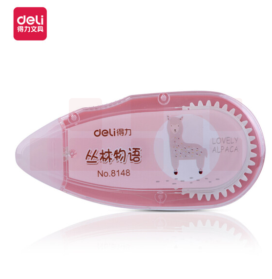 得力 8148 修正带  20米带芯 涂改带