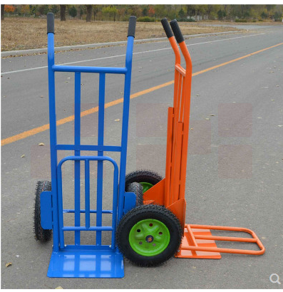 两轮手推车搬运车老虎车小推车载重王手拉车