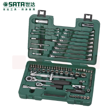 世达（SATA）78件6.3x12.5MM系列综合组套货号09518