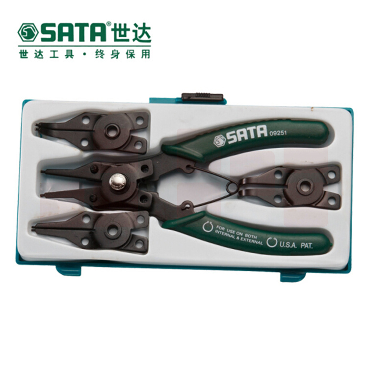 世达（SATA)   09251	5件套卡簧钳