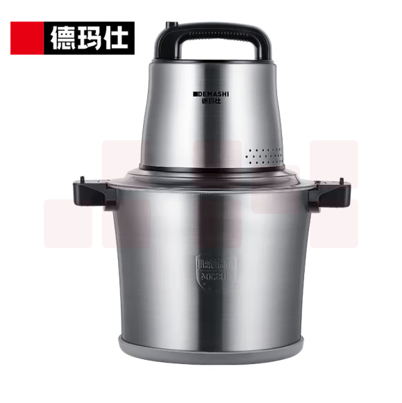 德玛仕  10L绞肉机  不锈钢大功率绞馅机 碎肉打肉料理机JR100A  货号：LJ