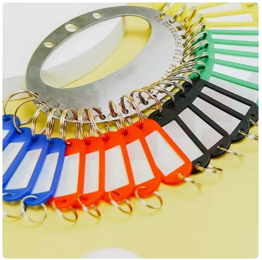 不锈钢带标记钥匙牌 钥匙收纳管理盘   18位/23位 货号：LJ