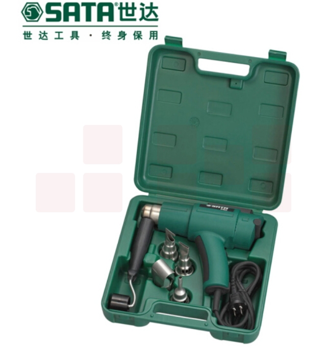 世达（SATA）6件数显型热风枪组套  09813
