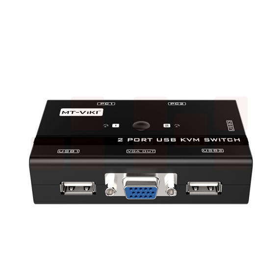 迈拓维矩 MT-260KL 多电脑kvm切换器2口usb显示器键鼠二进一出VGA