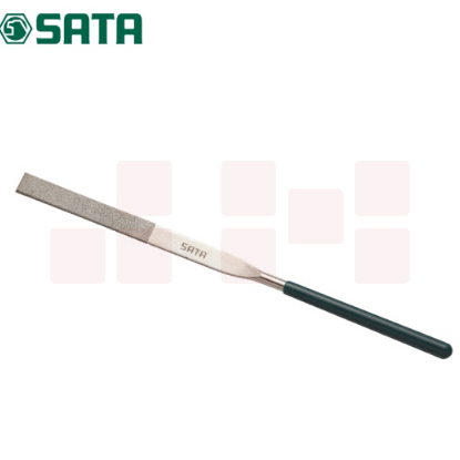 世达（SATA）金刚石平头扁锉4x160MM 货号03831