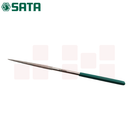 世达（SATA）金刚石尖头圆锉5x180MM/ 尖头圆锉金刚石锉刀合金钢挫刀矬子03855