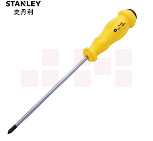 史丹利 (STANLEY)十字螺丝批 s-2合金钢带磁性螺丝刀 PH0x75mm 61-827-23