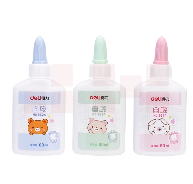 得力（deli）9624 白胶 学生手工课DIY模型液体胶水