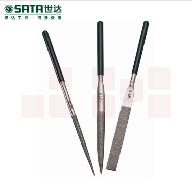 世达（SATA）3件套金刚石整形锉5x180MM 货号03880